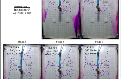 LUGEON TESTS AT PARTIAL SATURATION: EXPERIMENTAL AND EMPIRICAL CONTRIBUTIONS